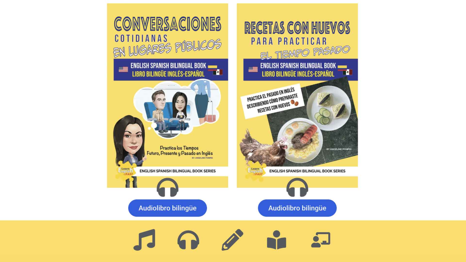 English Spanish Bilingual Audiobooks